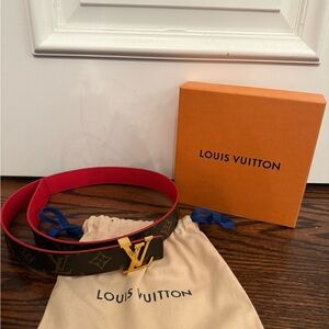 Louis Vuitton Women’s Belt Reversible